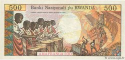 500 Francs RWANDA  1978 P.13b SUP+