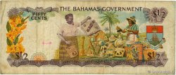 50 Cents BAHAMAS  1968 P.26a q.MB