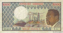 1000 Francs GABUN  1974 P.03b S