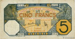 5 Francs DAKAR AFRIQUE OCCIDENTALE FRANÇAISE (1895-1958) Dakar 1932 P.05Bf