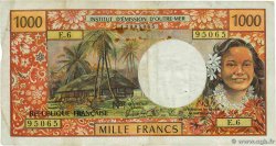 1000 Francs TAHITI  1977 P.27d TB