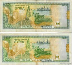 1000 Pounds Lot SYRIE  1997 P.111a TB