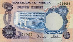 50 Kobo NIGERIA  1973 p.14g