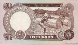 50 Kobo NIGERIA  1973 p.14g SC+
