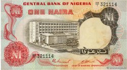 1 Naira NIGERIA  1973 P.15c TTB