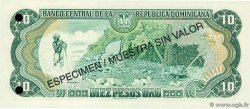 10 Pesos Oro Spécimen RÉPUBLIQUE DOMINICAINE  1997 P.153s ST