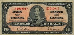 2 Dollars CANADA  1937 P.059b F+