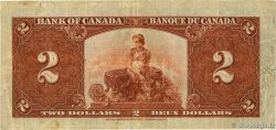 2 Dollars CANADA  1937 P.059b q.BB