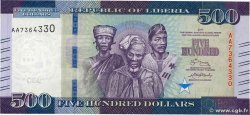 500 Dollars LIBERIA  2017 P.36b ST