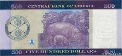 500 Dollars LIBERIA  2017 P.36b ST