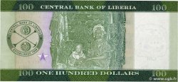 100 Dollars LIBERIA  2017 P.35b FDC