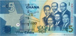 5 Cedis GHANA  2015 P.38f UNC