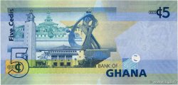 5 Cedis GHANA  2015 P.38f ST