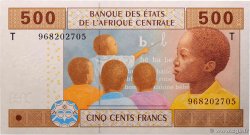 500 Francs ZENTRALAFRIKANISCHE LÄNDER  2002 P.106Td ST