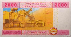 2000 Francs CENTRAL AFRICAN STATES  2002 P.508Fc UNC