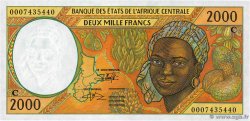 2000 Francs CENTRAL AFRICAN STATES  2000 P.103Cg