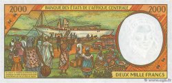 2000 Francs CENTRAL AFRICAN STATES  2000 P.403Lg UNC-