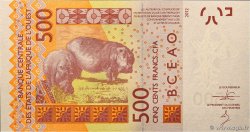 500 Francs ESTADOS DEL OESTE AFRICANO  2013 P.819Tb FDC