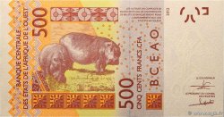 500 Francs ESTADOS DEL OESTE AFRICANO  2018 P.919S FDC
