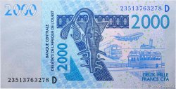 2000 Francs ÉTATS DE L AFRIQUE DE L OUEST  2023 P.416D