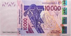 10000 Francs STATI AMERICANI AFRICANI  2020 P.318C FDC