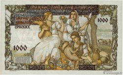 1000 Dinara SERBIA  1941 P.24 AU