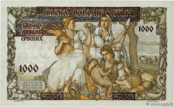1000 Dinara SERBIE  1941 P.24 SPL
