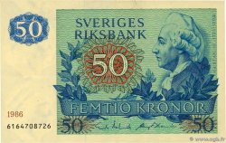 50 Kronor SUÈDE  1986 P.53d MBC