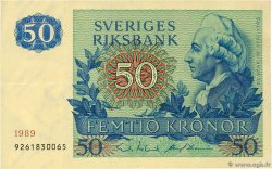 50 Kronor SUÈDE  1989 P.53d