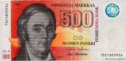 500 Markkaa FINLANDIA  1986 P.120 BB