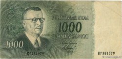 1000 Markkaa FINLANDE  1955 P.093a