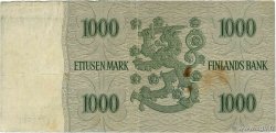 1000 Markkaa FINLAND  1955 P.093a F-