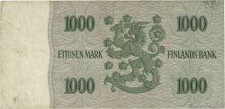 1000 Markkaa FINLAND  1955 P.093a F+