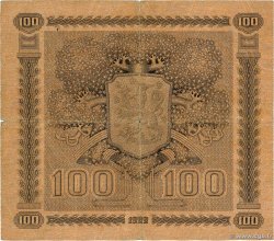 100 Markkaa FINLANDIA  1922 P.065a q.MB
