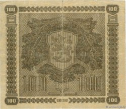 100 Markkaa FINLAND  1939 P.073a F-