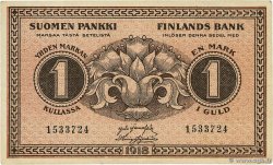 1 Markka FINNLAND  1918 P.035