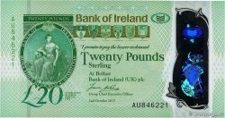 20 Pounds NORTHERN IRELAND  2017 P.092 FDC