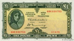 1 Pound IRLANDA  1975 P.064c EBC