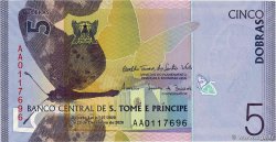 5 Dobras SAO TOMÉ Y PRíNCIPE  2020 P.76 FDC