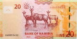 20 Namibia Dollars NAMIBIA  2022 P.17 UNC