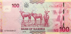 100 Namibia Dollars NAMIBIA  2018 P.14 ST