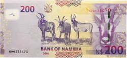 200 Namibia Dollars NAMIBIA  2018 P.15 FDC