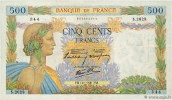 500 Francs LA PAIX FRANCIA  1941 F.32.13