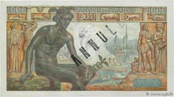 1000 Francs DÉESSE DÉMÉTER Annulé FRANCIA  1942 F.40.14 SC