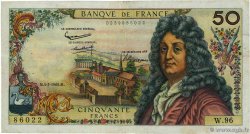 50 Francs RACINE FRANCIA  1965 F.64.08 q.BB