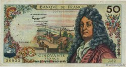 50 Francs RACINE FRANCE  1962 F.64.03 F