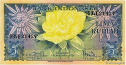 5 Rupiah INDONESIA  1959 P.065