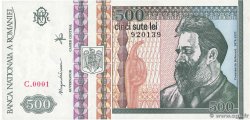 500 Lei ROMANIA  1992 P.101a UNC-