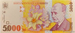 5000 Lei ROMANIA  1998 P.107a q.FDC