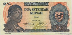 2,5 Rupiah INDONESIA  1968 P.103a AU
